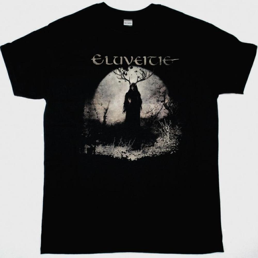 Eluveitie Aidus Celtic Pagan Folk Metal Black T-Shirt